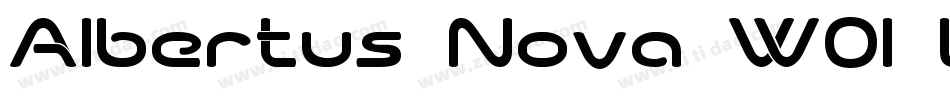 Albertus Nova W01 Li字体转换